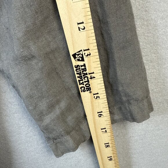 Rosemarine 100% Linen Midi Dress Womens Size‎ M Coastal Lagenlook Made in Italy - Picture 7 of 11